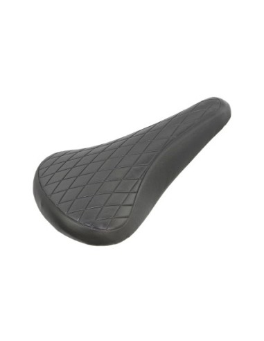 Vinyl Saddle Diamond 702 Black.